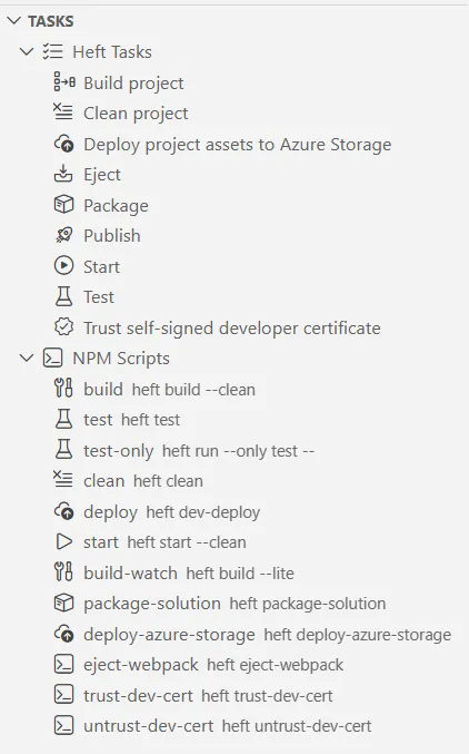 tasks