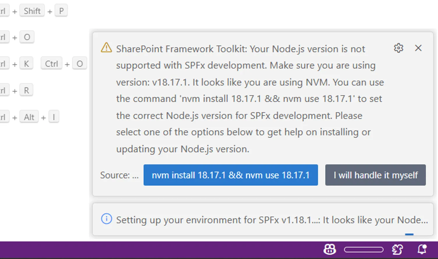 node installation