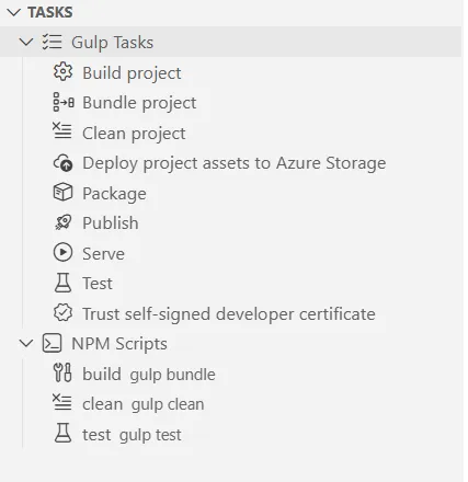 tasks